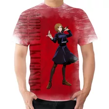 Camisa Camiseta Nobara Kugisaki Feiticeira Jujutsu Kaisen6