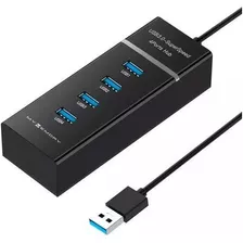 Hub Usb 3.0 4portas, 5gbps Lehmox - Ley-200