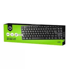 Teclado Usb Brazilpc Bpc-8236 Comum Preto 1.3m Box