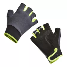 Guantes Para Bicicleta - Niños - 500 - Negro Amarillo Btwin