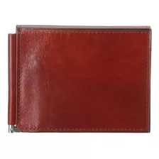 Cartera Bosca Para Hombre, Clip Para Billetes De Cuero Viejo