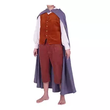 Set Completo De Disfraz De Frodo De Los Hobbits Para Cosplay