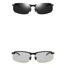 2x Lentes De Sol Fotocromáticas Polarizadas Hd Para Hombre,