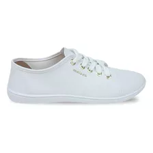 Tênis Moleca Branco Casual Conforto Feminino Original