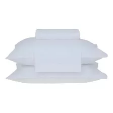 Jogo De Cama Buddemeyer Casal Basic Percalle - 7909 Cor Branco