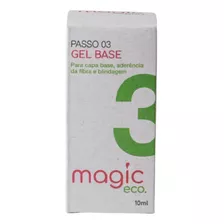 Gel Base Magic Eco 10ml Passo 3 Blindagem De Unhas 