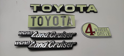 Set De Emblemas Toyota Fj40 Foto 7