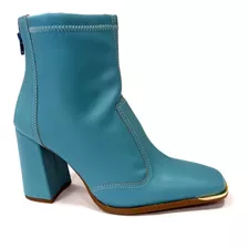 Botas Mujer Vizzano Cuero Sintético Taco 9cm 3085.200