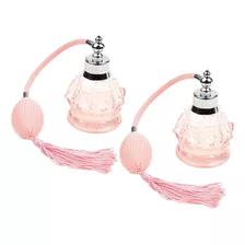 2x De Perfume De Cristal Vintage Long Bulb Tassel Spray -