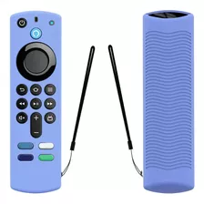 Funda Compatible Con Amazon Fire Tv Alexa Voz Azul