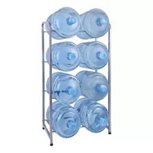 Estante Organizador Rack 8 Botellones Bidones Agua 20 Lts