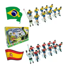 Futebol Club Gulliver - Brasil X Espanha- Jogadores Pintados