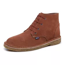 Bota Camurça Crepe Desert Estilo Modelo Clarks Caramelo