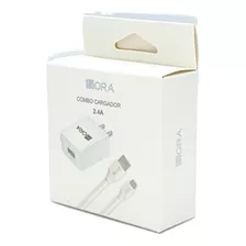 Paq 5 Cargadores 1hora Para iPhone 2.4a Carga Rapida Mayoreo