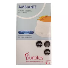 Crema Chantilly Vegetal Puratos Ambiante Sin Lactosa 1 Lt