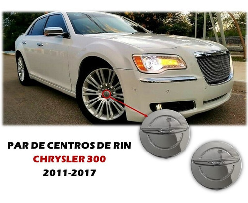Par De Centros De Rin Chrysler 300 2011-2017 Foto 2