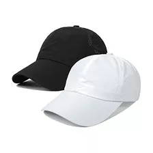 Litssin - Gorros De Secado Rápido Para Correr, 2 Paquetes, 