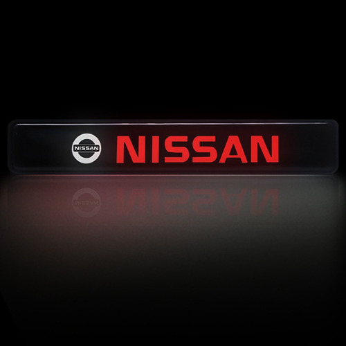 Emblema Nissan Con Luz Led Para Parrilla Foto 4