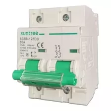 Interruptor Automático Dc 100a 550v Bipolar Solar Scb8-125dc