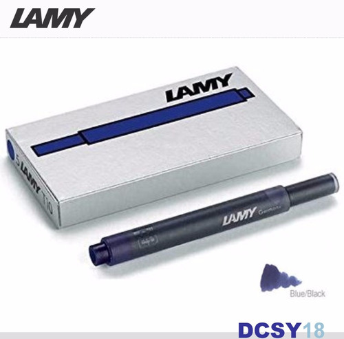 Cartucho De Tinta Lamy - Azul Negro - Caixa 5 Uni. Tinteiro