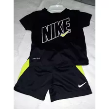 Shorts Y Franela Nike Original Para Niños 12 Meses 