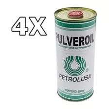 Óleo Pulverização Para Chassi Carro Pulveroil 900ml X4un