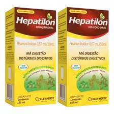 Kit C2 Hepatilon Solução Para Má Digestão 150ml - Kley Hertz