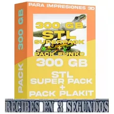Pack Archivos Stl +300gb + Pack Stl Funko Impresion 3d