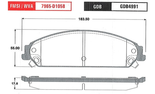 Balatas Trw Delanteras Chrysler 300 2005 A 2014 Foto 2