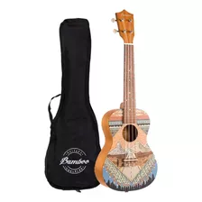 Bamboo U-23-patagonia-s Ukulele Concierto Sapele Con Funda