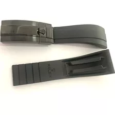 Pulseira Para Relógio Rolex 20mm Fecho Preto Completa