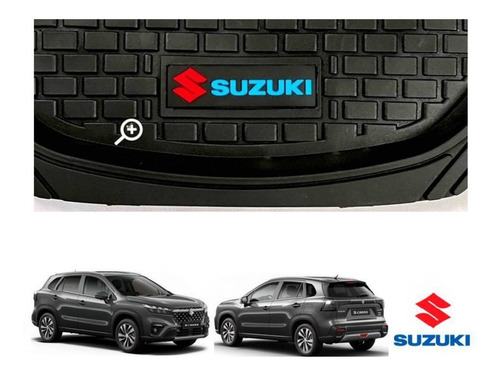 Tapetes 4 Piezas Charola 3d Logo Suzuki S-cross 2023 A 2024 Foto 5