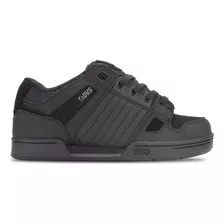 Tenis Dvs Celsius 019 Black Black Leather Skate Hombre