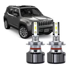 Lampadas Super Led Jeep Compass 2016 2017 2018 Farol Milha