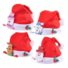 Gorro Navidad Viejo Pascuero /sombrero Navideño Para Niños