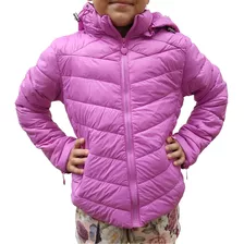  Jaqueta Menina Infantil Feminina Com Capuz Puffer Bomber