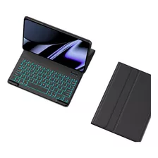 W Funda+teclado Retroiluminado Para Lenovo Tab M10 Fhd Plus