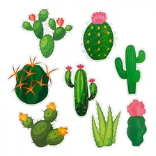 40 Piezas De Recortes De Cactus De Cactus Espinosos