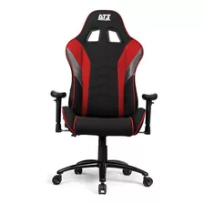 Cadeira Gamer Dt3 Sports Elise Fabric Vermelho Com Almofadas