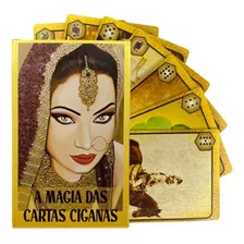 Jogo Baralho A Magia Das Cartas Ciganas 36 Cartas E Manual 