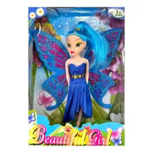 Brinquedo Boneca Mini Borboleta Fada Tik Tok Com Asa