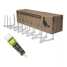 Kit Espículas Anti Pombo 10m Lineares