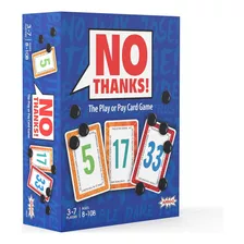 Juego De Cartas De Estrategia Clasico No Thanks Fiestas F...