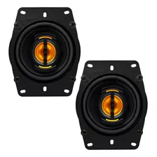 Par Alto Falantes 4x6 Polegadas Jb46 Flex Le Son 110w 4 Ohms Cor Preto