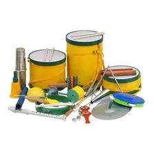 Bandinha Rítmica Com 20 Instrumentos Musicais Mini Reais 