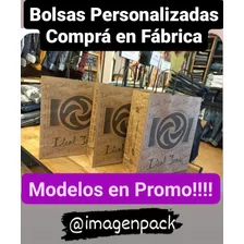 Bolsas De Papel Kraft...bolsas Personalizadas.. Bolsas Papel