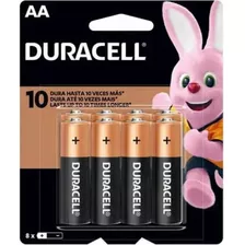 Pilha Alcalina Aa Mn1500b8 Duracell Cartela Com 8 Unidades