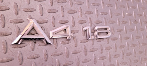 Letras Emblema Cajuela Audi A4 Triptonic 1.8t Aut 1997/2006  Foto 3