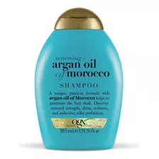 Shampoo Ogx Renewing + Aceite De Argán De Marruecos En Botella De 385ml Por 1 Unidad