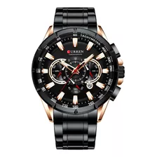 Reloj Pulsera Curren 8363 De Cuarzo Para Hombre